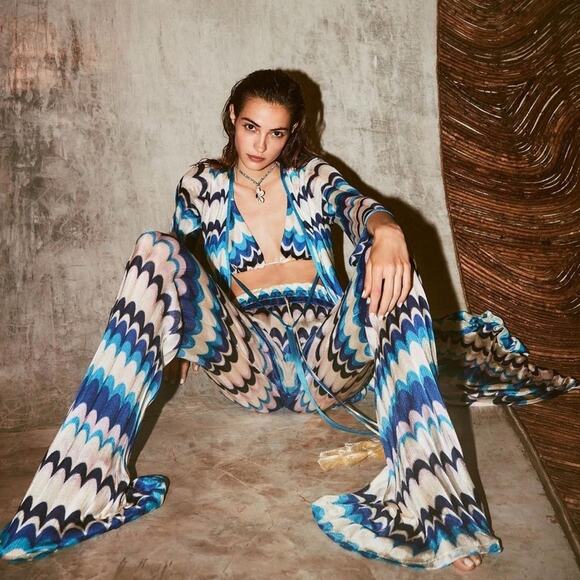 Alexis Dixion Knit Multi Color Pants Size XL - Picture 2 of 12